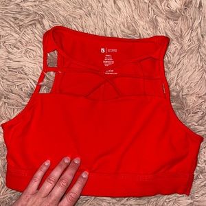 BUFF BUNNY RED SPORTS BRA